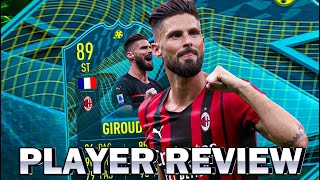 EL MEJOR DEL JUEGO 89 OLIVIER GIROUD MOMENTS JUGADOR MOMENTOS PLAYER REVIEW FIFA 22 [upl. by Eelnayr]