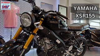 YAMAHA XSR 155 Quick Walkaround Review [upl. by Chaker]