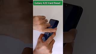 Samsung Galaxy A20 Hard Reset  A20 Galaxy Pattern Unlock [upl. by Letney]