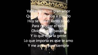 Para siempre vicente fernandez letra [upl. by Chobot750]