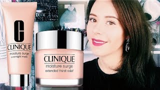 CLINIQUE  MOISTURE SURGE MON INCROYABLE DUO HYDRATANT [upl. by Mycah]