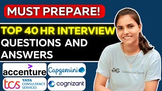 Top 40 HR Interview Questions amp Answers HRInterviewquestions accentureHRinterviewquestions [upl. by Moss823]