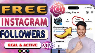 Instagram follower kaise badhaye  Instagram Par Followers Kaise Badaye  Get instagram followers [upl. by Coulter]