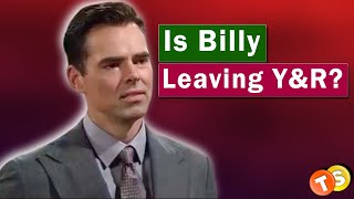 Why is Billy Abbott resigning at Jabot Leaving YampR too [upl. by Della]