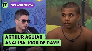 BBB 24 Arthur Aguiar aponta Davi como favorito mas diz que o brother não é um bom jogador [upl. by Jilly]