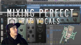 How to Mix Perfect Rap Vocals  Logic Pro Tutorial [upl. by Krock]