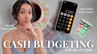 HOW TO START A CASH ENVELOPES BUDGET 💸 Cash Envelopes System and Stuffing for Beginners easy  fun [upl. by Natek]