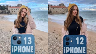 iPhone 13 vs iPhone 12 Camera Test [upl. by Regnig]