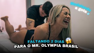 2 DIAS PARA O MR OLYMPIA E MODELANDO A GOTA COM O LUCAS  MASSATERAPEUTA [upl. by Anecuza16]