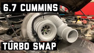 HOW TO REPLACE TURBO 67 CUMMINS [upl. by Annovaj]