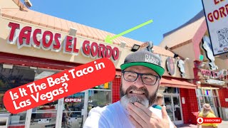 Culinary Discoveries Tacos El Gordo in Las Vegas [upl. by Derfnam]