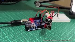 DEMONSTRATION ONLY Blynk IoT Blynk 20 App wArduino Uno R3 ESP8266 ESP01 Module amp Blynk Cloud [upl. by Esiahc]