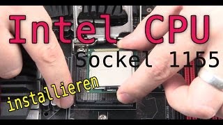 PC selber bauen Teil 1  Prozessor einbauen  Anleitung  How To  DIY [upl. by Modern]