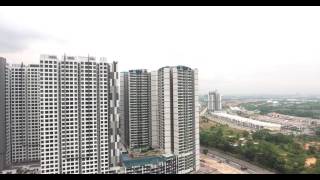 Dsummit residence  kempas utama by phantom 4 [upl. by Naryt]