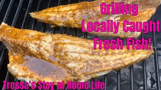 Fresh Grilled Red Fish [upl. by Etireugram801]