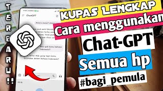 cara menggunakan chatgpt di hp gratis  bagi pemula terbaru [upl. by Nov]