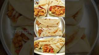 Tasty chole Frankie recipe CHOLE ROLL RECIPE  Roll recipe Frankie recipevegspicykitchen shorts [upl. by Hadley]