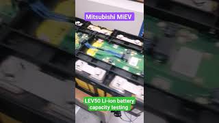 Mitsubishi MiEV LEV50 Liion battery capacity testing miev batterycapacity viral srilanka [upl. by Bryant]