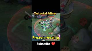 Alice Tutorial mobile legends ml2b mlbb tutorial mlbbesports alice [upl. by Elmajian]