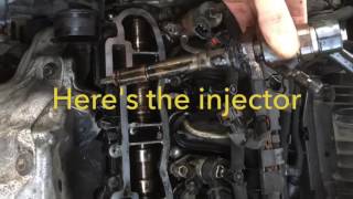 How to replace injector seals on a 16HDI diesel engine [upl. by Inez]