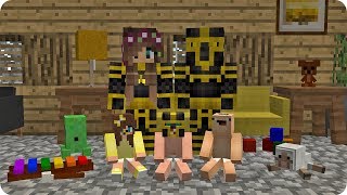 LA FAMILIA DE MASSI EN MINECRAFT 😍 [upl. by Tabb724]