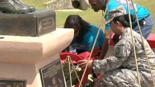 Guam Guardsmen honor their fallen brothers [upl. by Iduj500]