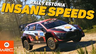 The INSANE Speed of a Rally1 Car  EA Sports WRC  Wheel Cam Gameplay [upl. by Adahs]