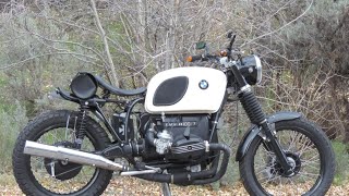 My BMW R1007 Bobber  Scrambler  Custom BMW Motorcycle project [upl. by Ahselef]