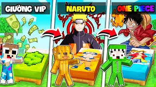 KHANGG BEDWARS THỬ THÁCH 24H SỞ HỮU GIƯỜNG ANIME VIP NHẤT MINECRAFT GIƯỜNG NARUTO VS ONE PIECE [upl. by Anauqed395]