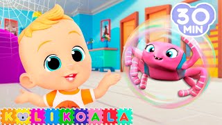 Itsy Bitsy Spider and more Nursery Rhymes 🕷️ KOLI KOALA  Kids Songs [upl. by Arel]