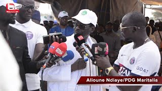 Mise en service du village de Sareme  Message émouvant du PCA du groupe Maritalia Alioune Ndiaye [upl. by Mylo211]