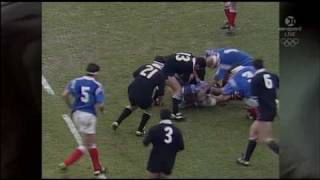 1994 France vs New Zealand  Try from the End of the World [upl. by Talyah]