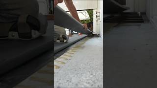 How To Secure Composite Decking To Concrete deck deckbuilding shorts [upl. by Aurthur]