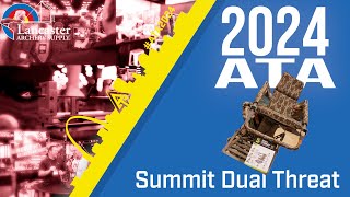 2024 ATA Show  Summit Treestands Dual Threat Climbing Stand [upl. by Eillac]