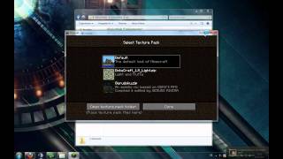 Minecraft Texture HD Patcher Tutorial [upl. by Uziel163]