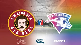 Big Deals VS Southern Lights Fiordlands  Div 7  12th October  IceHQ Rec League ice hockey [upl. by Anneuq]