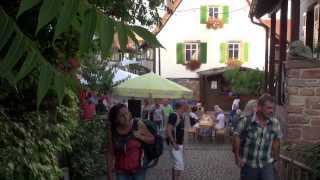 So feiert die Pfalz Weinfest Gleiszellen Pfalz Germany 692013 Abrissclip 1 [upl. by Boorman402]