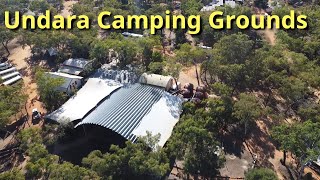 Undara Camping ground fly over North Queensland [upl. by Neicul]