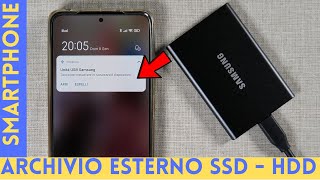 Come far riconoscere al tuo Smartphone un archivio esterno SSD  HDD per espandere la memoria [upl. by Simmons]