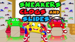 Sneakers Clogs and Slides [upl. by Leiruh225]