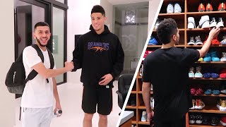 Spent a day with DEVIN BOOKER Full Home Tour [upl. by Animrelliug]