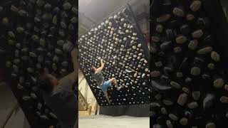 quotFrictionlessquot  40° v5 on the Tension Board 2 TB2 boardclimbing bouldering [upl. by Annohs]