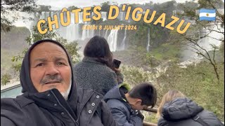 22 LES MAGNIFIQUE CHÛTES DIGUAZU COTÉ ARGENTINE [upl. by Lehcor]