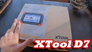 Checking Out The XTool D7 Scan Tool [upl. by Ailel]