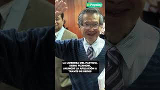 ALBERTO FUJIMORI se afilió a FUERZA POPULAR de cara a las próximas elecciones 2026 shorts [upl. by Lita]