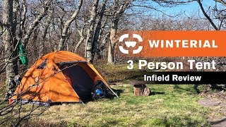 Winterial 3 Person Tent  Infield Review [upl. by Biegel]