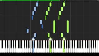 Caprice No 24 Paganini  Piano Arrangement  Piano Tutorial  Synthesia [upl. by Ylekalb497]