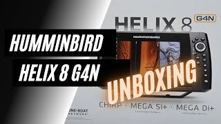 Humminbird Helix 8 MSI G4N Unboxing [upl. by Reid187]