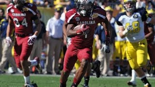 Ace Sanders Punt Return for TD Outback Bowl [upl. by Carline489]