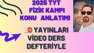 2025 TYT FİZİK KAMPI 9 Ders💥Dayanıklılığı Bir de Üveys Hocadan Dinle🔥 [upl. by Senilec]